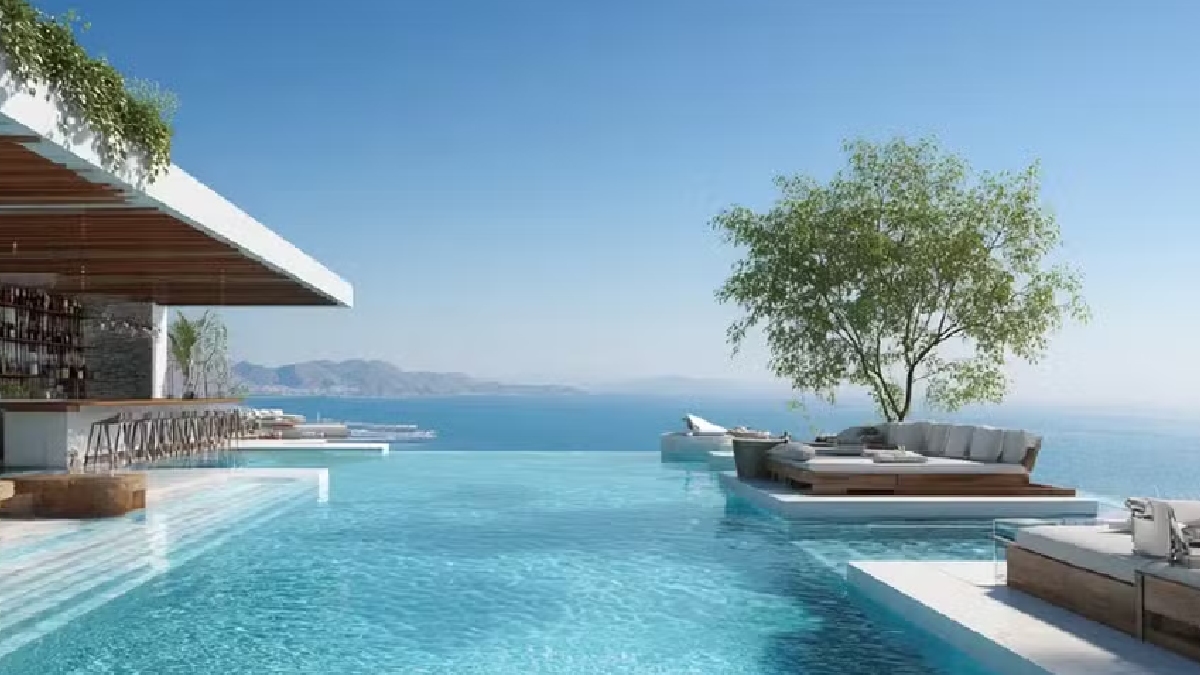 Resort de luxo no Caribe
