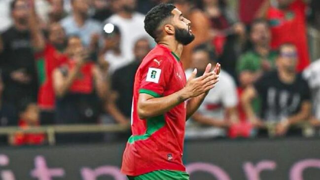 Jogador da Seleção Marroquina de futebol