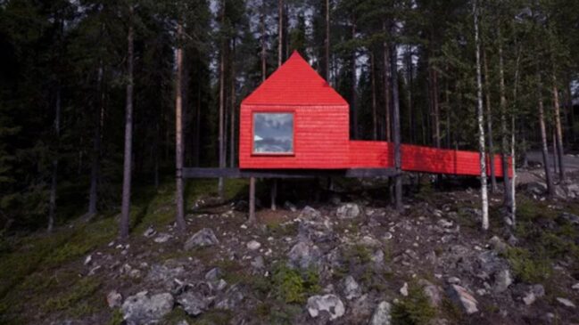 Quarto conto de fadas do Tree House, na Súecia