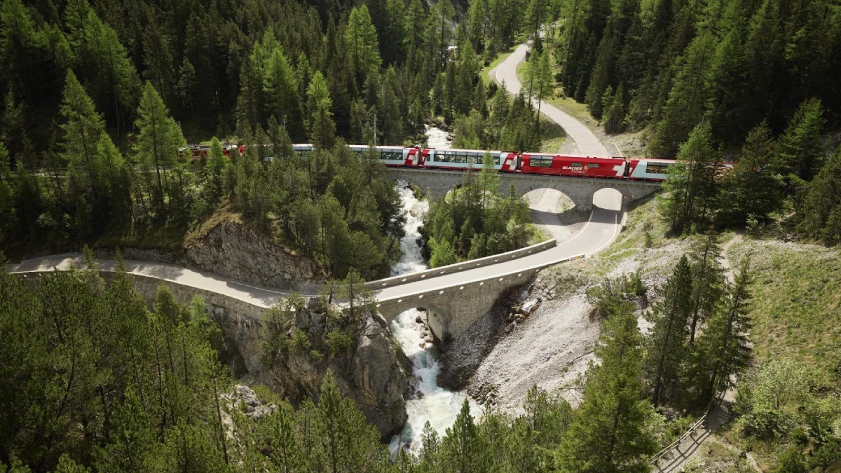 Glacier Express, na Suíça