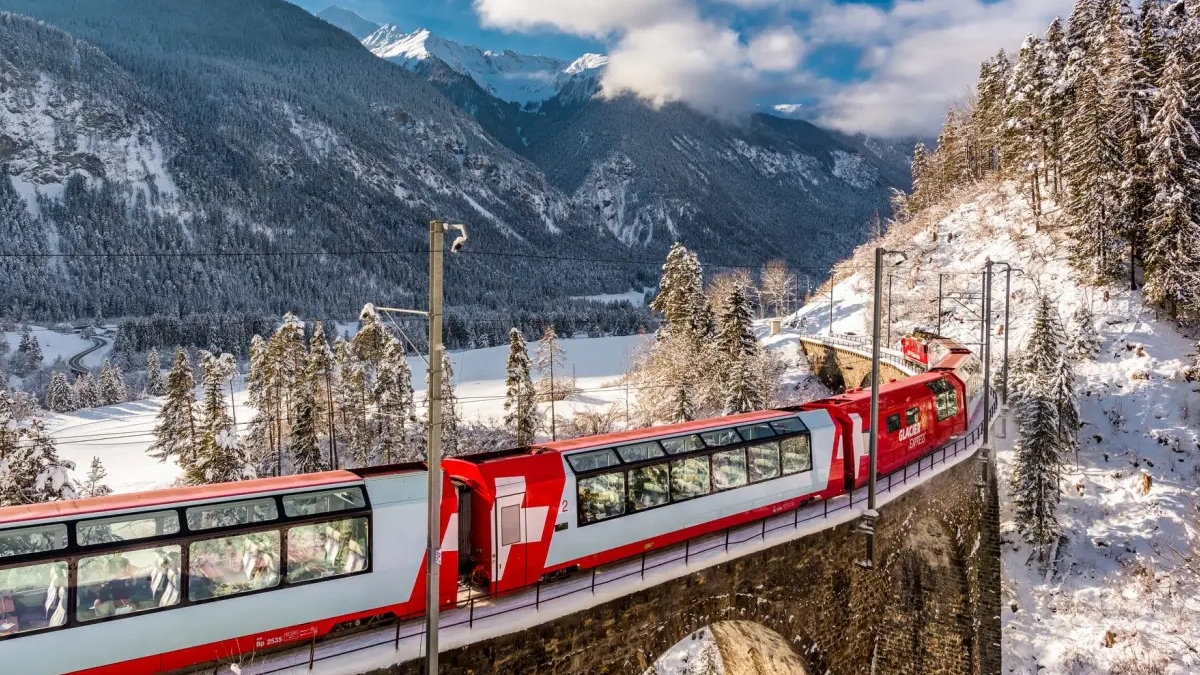 Glacier Express, na Suíça