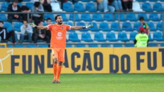 Goleiro Vozinha em campo