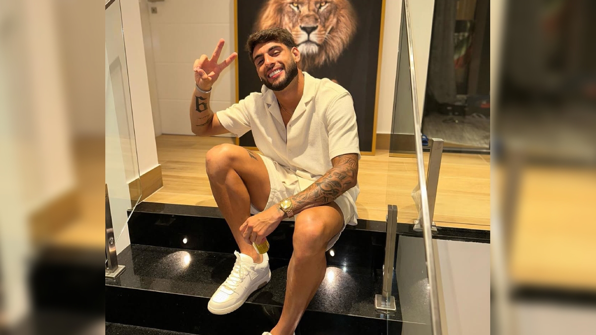 Yuri Alberto em sua mansão