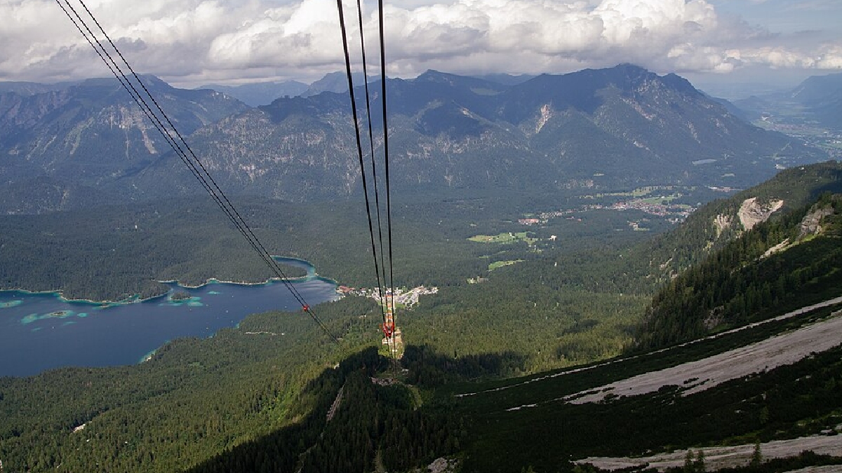 Zugspitze, ponto mais alto da Alemanha