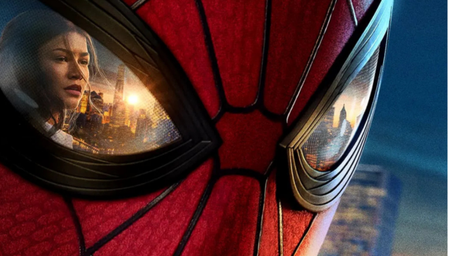 Relação com MJ se torna um dos principais vínculos de Peter durante a crise multiversal. No final, ele aceita ser apagado da memória de todos para proteger o universo, inclusive da lembrança da jovem que ama. (Imagem: Divulgação/Sony Pictures)