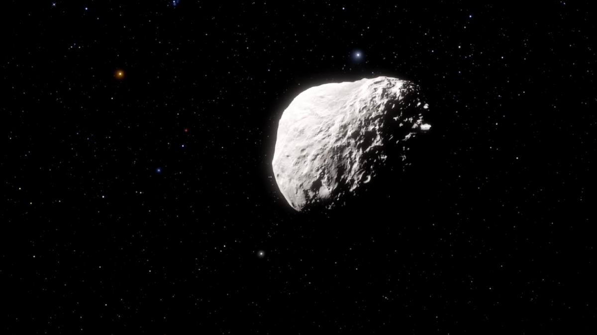 Missão espacial chinesa pretende atingir um objeto a cerca de 7 milhões de quilômetros da Terra em teste inédito (Reprodução: ASTROOOM)