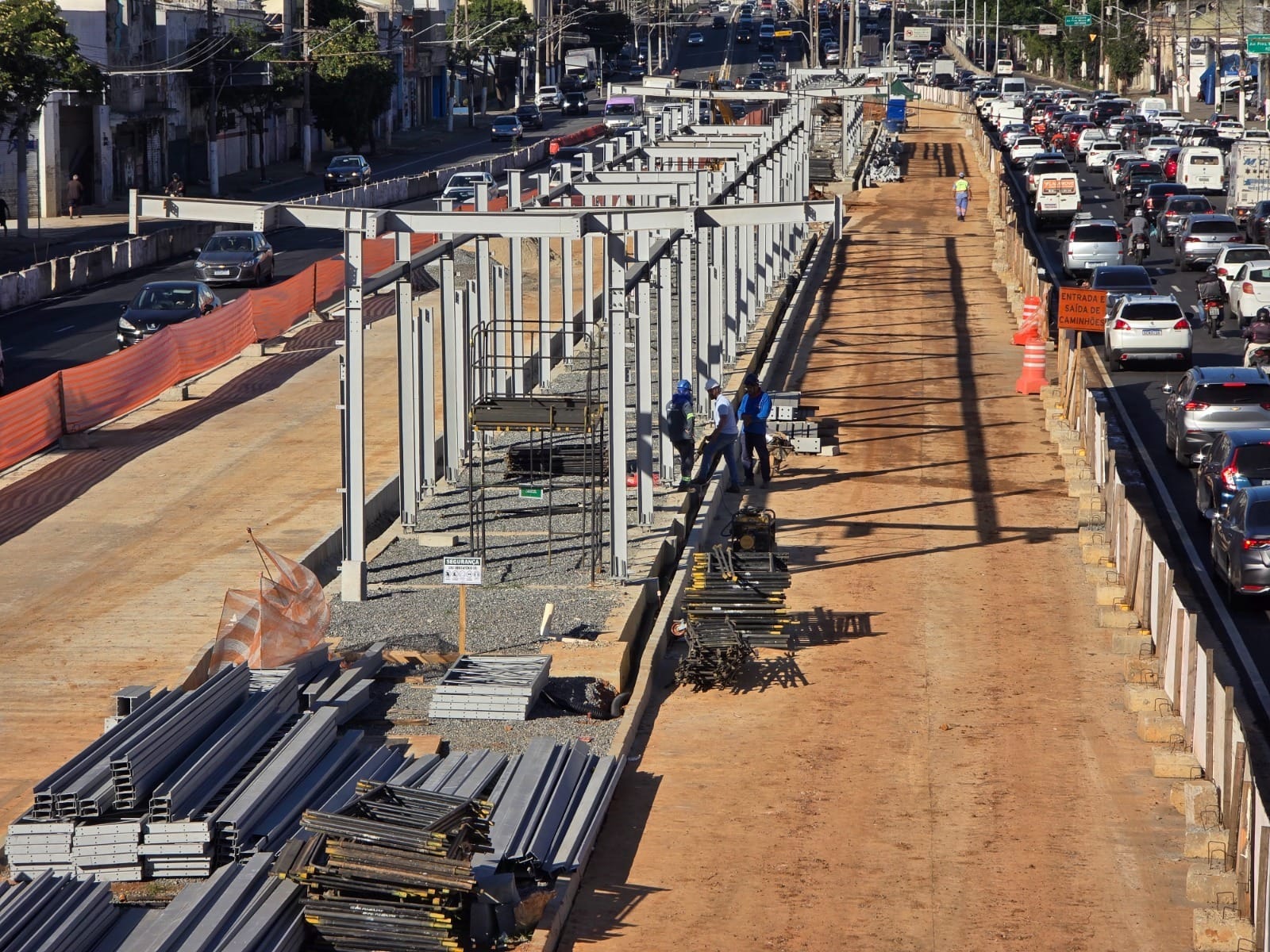 Quando concluído, o corredor vai ligar o Terminal Parque Dom Pedro II à Estação Penha do Metrô