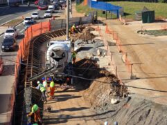 Primeiro trecho do BRT da Radial Leste tem entrega prevista para agosto deste ano.