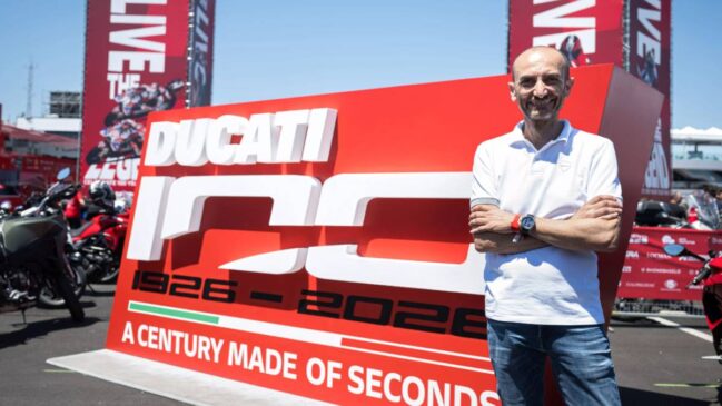 Ducati 100 Claudio Domenicali, CEO da Ducati