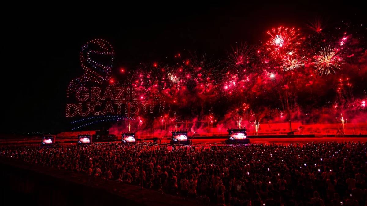Festa de comemoração do centenário da Ducati