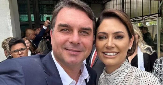 Flávio Bolsonaro enfrenta dificuldades para encontrar um vice em sua chapa (Crédito: reprodução/redes sociais)