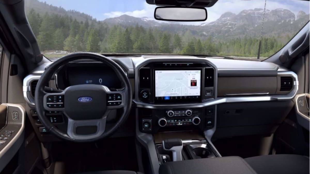 Painel do Ford F-150 Lariat