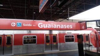 TREM CPTM GUAIANAZES/ Foto: Wikimedia Commons