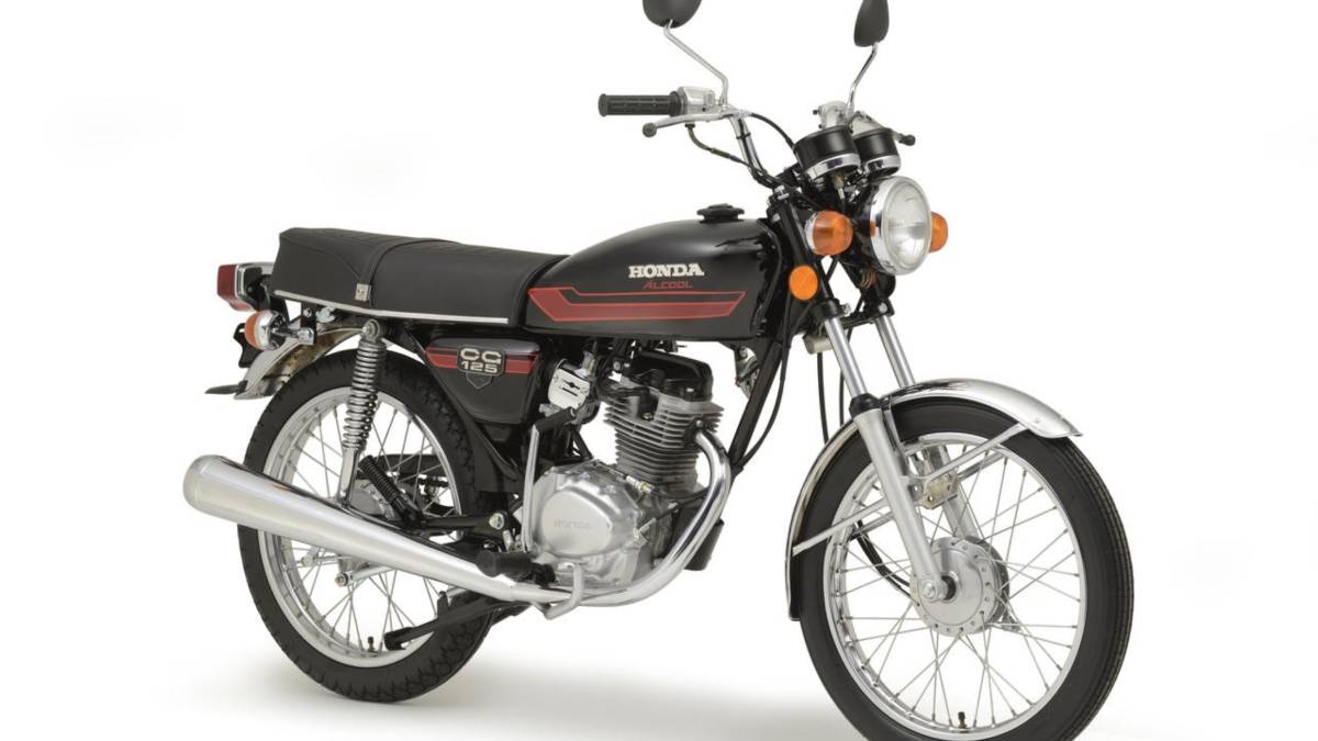 Honda CG 125 a Alcool, de 1981
