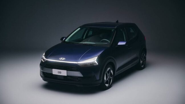 Hyundai i20 azul