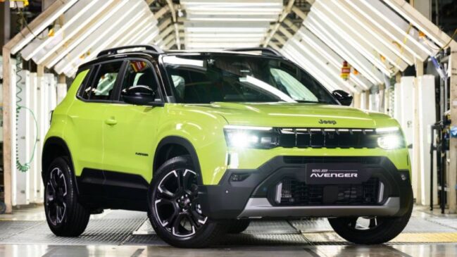 Jeep Avenger começa a ser produzido no Rio de Janeiro