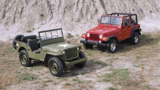 Jeep Willys e Wrangler