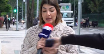 Danúbia Braga estava na região da Avenida Paulista quando quase perdeu o celular (Crédito: reprodução)