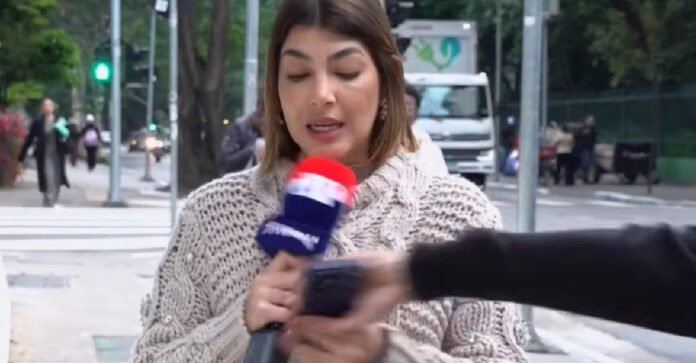 Danúbia Braga estava na região da Avenida Paulista quando quase perdeu o celular (Crédito: reprodução)