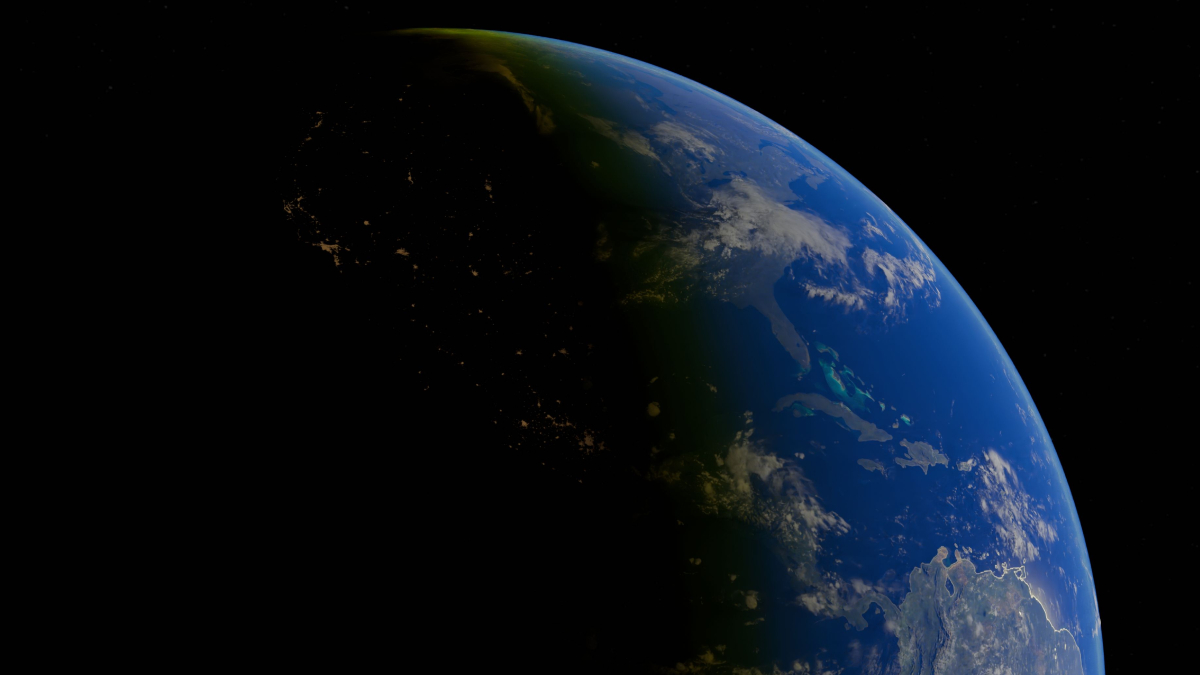 A atmosfera acompanha o movimento da Terra, por isso a rotação do planeta não explica a diferença entre os tempos de voo (Foto: Zelch Csaba/ Pexels)