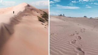 O Canadá tem seu próprio mini Deserto do Saara, e é uma verdadeira joia pouco conhecida. (Turismo de Saskatchewan/ Facebook/@kimrob3/Instagram)