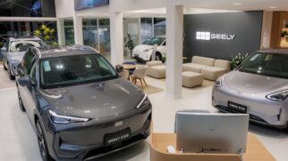 Showroom da Geely no Brasil