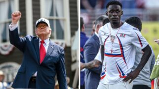 Donald Trump confirma que pediu anulação da suspensão de Balogun/Daniel Torok/Official White House/Reprodução/Instagram/@balogun
