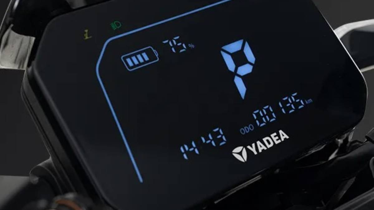 Painel da moto elétrica Yadea Keeness