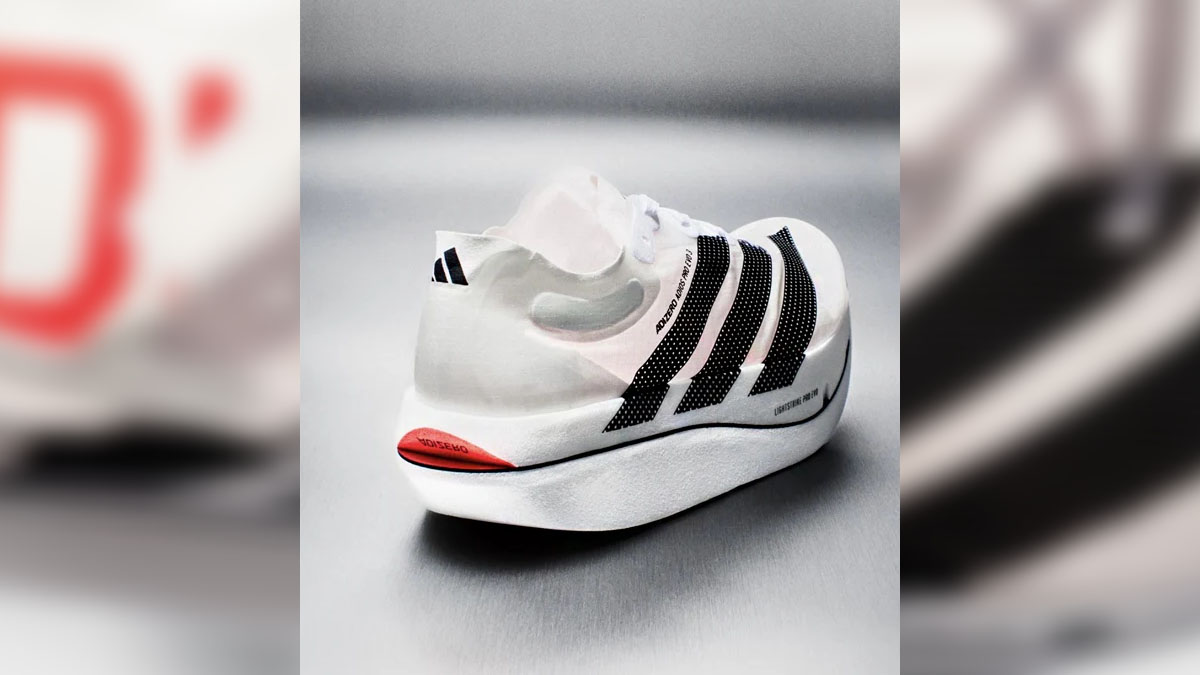 O design do Evo 3 foi otimizado para promover eficiência máxima em uma única corrida/Divulgação/QAdidas