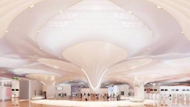 O Aeroporto Internacional de Navi Mumbai foi inaugurado recentemente (Foto: Divulgação)