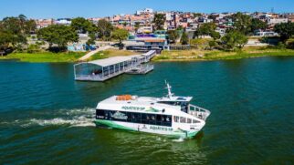O Aquático SP utiliza a Represa Billings como corredor de transporte público na zona sul da Capital