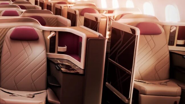 Assentos Latam Premium Business/Divulgação/Latam