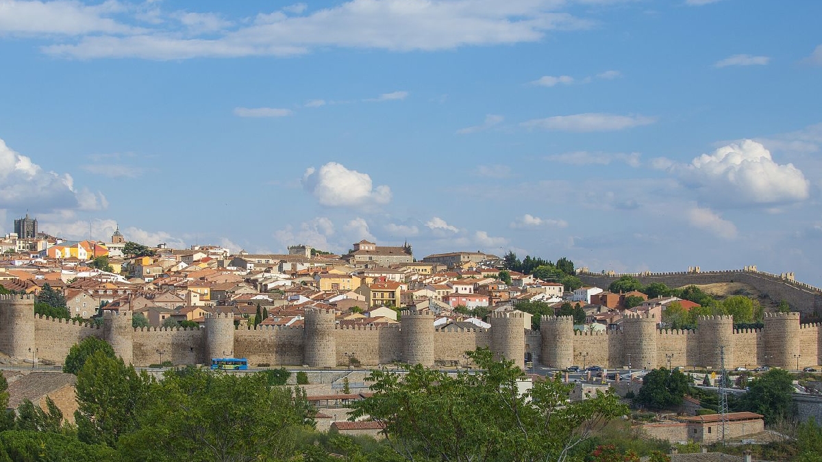 Atrativo de Ávila, na Espanha