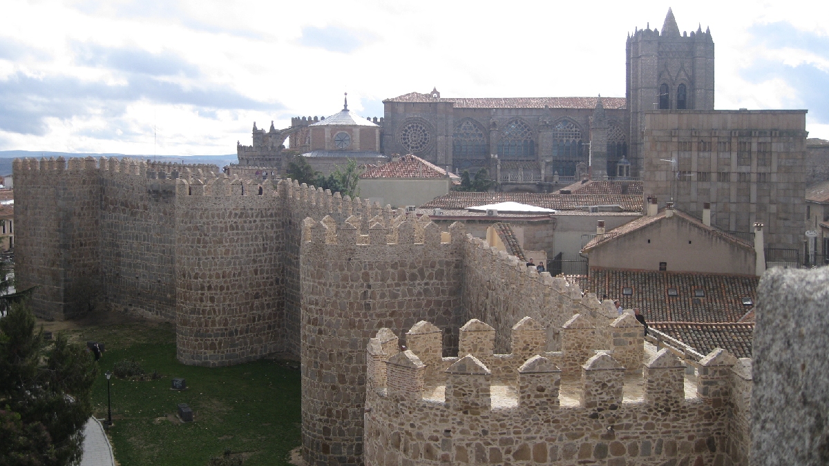 Atrativo de Ávila, na Espanha