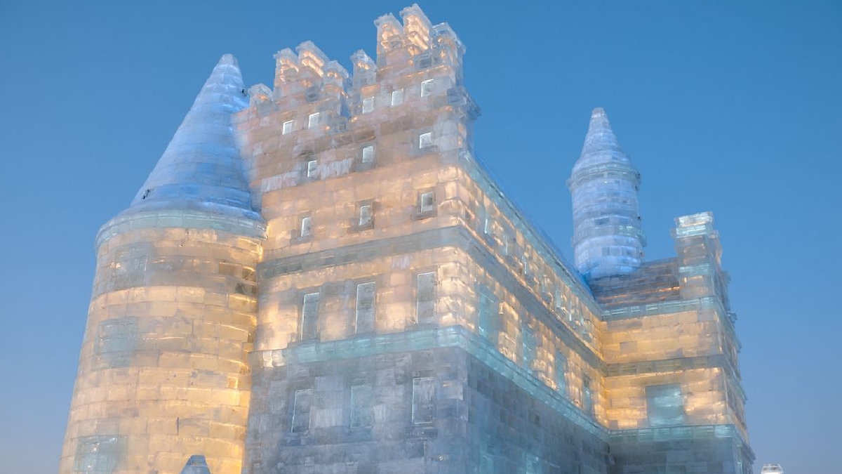 Cidade de Gelo em Harbin, na China