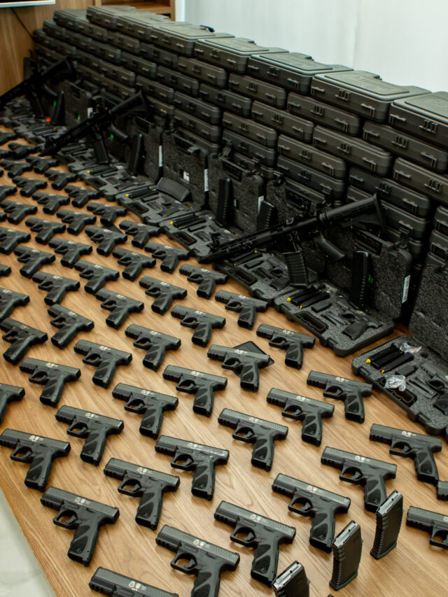 Taboão da Serra reforça GCM com 103 pistolas e cinco fuzis