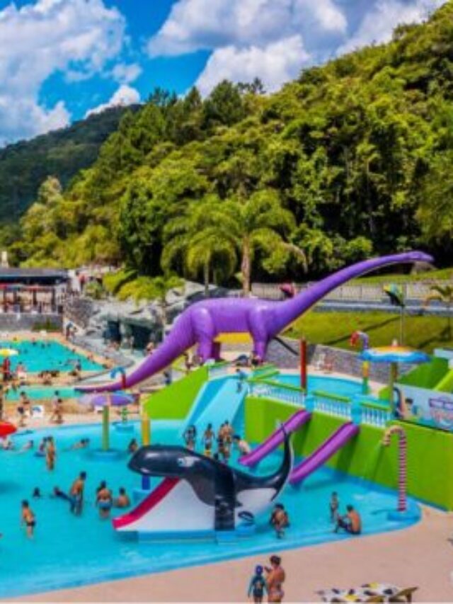 Férias de julho: parque perto de SP tem encontro com dinossauros e piscinas aquecidas