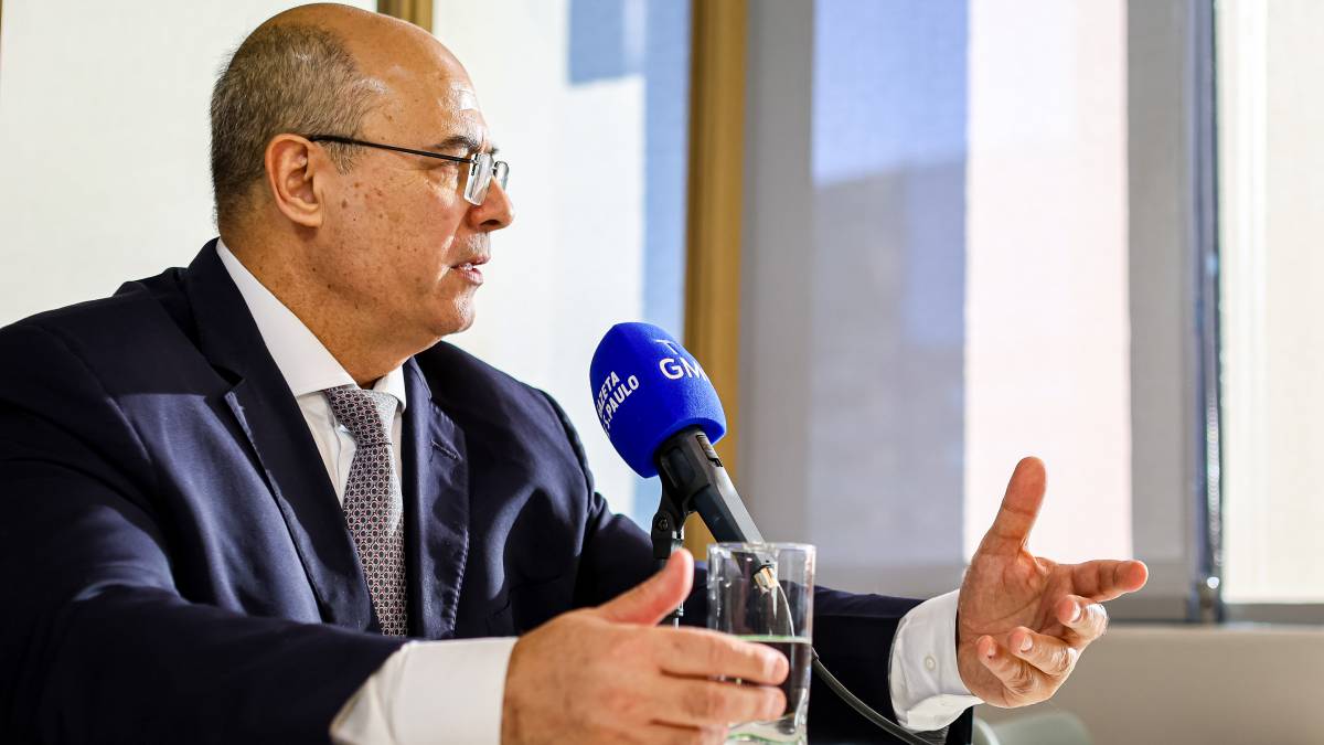 Ex-governador do Rio de Janeiro, Wilson Witzel, em entrevista à Gazeta de S.Paulo