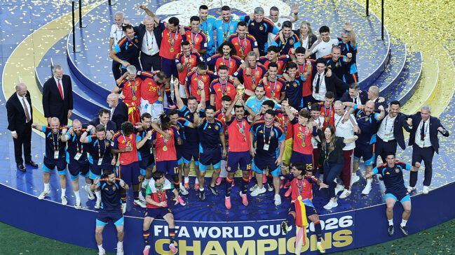 Espanha campeã da Copa do Mundo de 2026