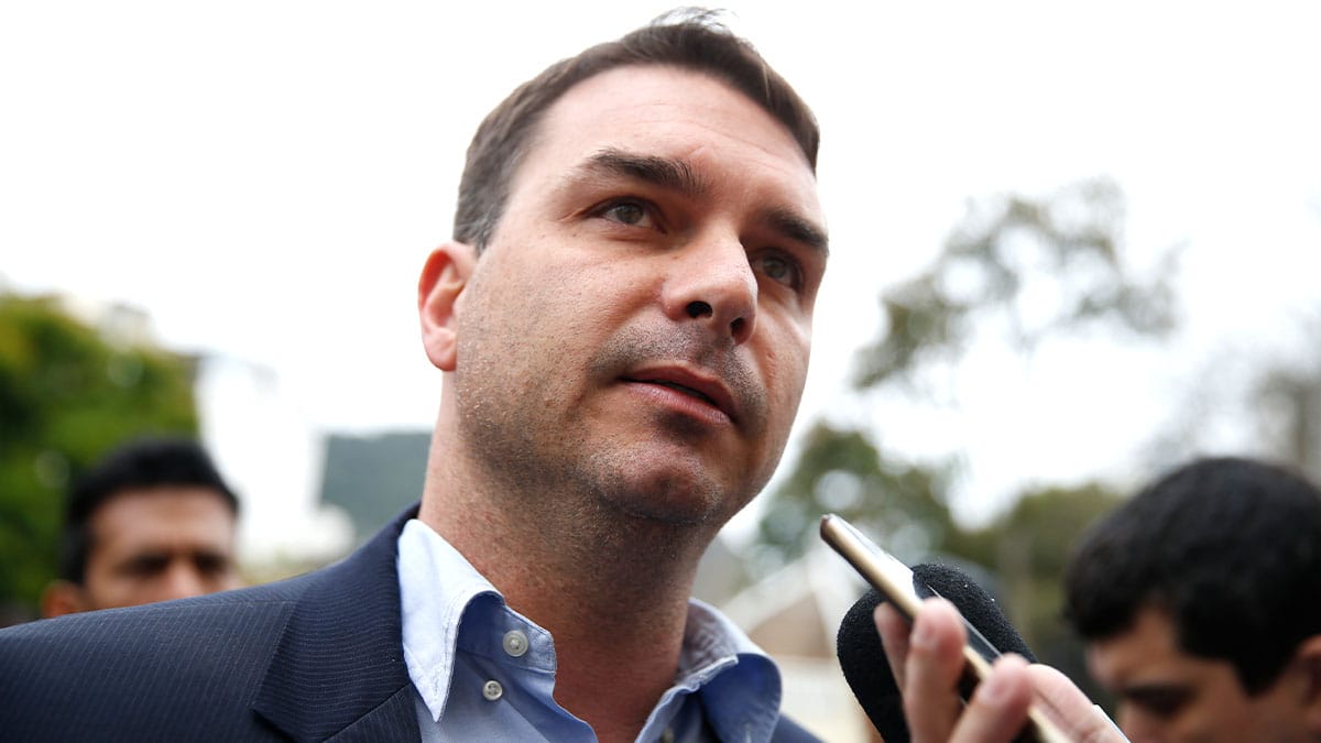 Para quem tinha dúvidas no círculo do presidenciável Flávio Bolsonaro (PL) de que Sergio Moro (União) não vestiria a camisa do clã nessa eleição, eis a prova ontem, no Instagram do senador pré-candidato ao Governo do Paraná. Foto: Tania Rego/Agência Brasil
