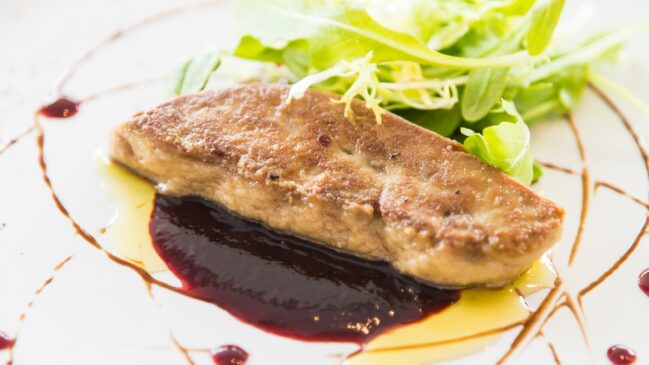Foie gras grelhado