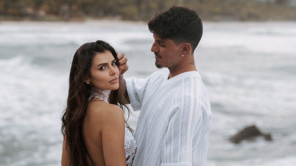 Isabella publicou uma foto vestida de branco com a legenda “Pra sempre começa hoje”/Reprodução/Instagram