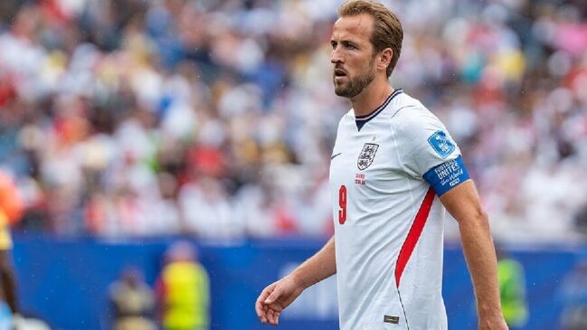 Harry Kane, da seleção inglesa