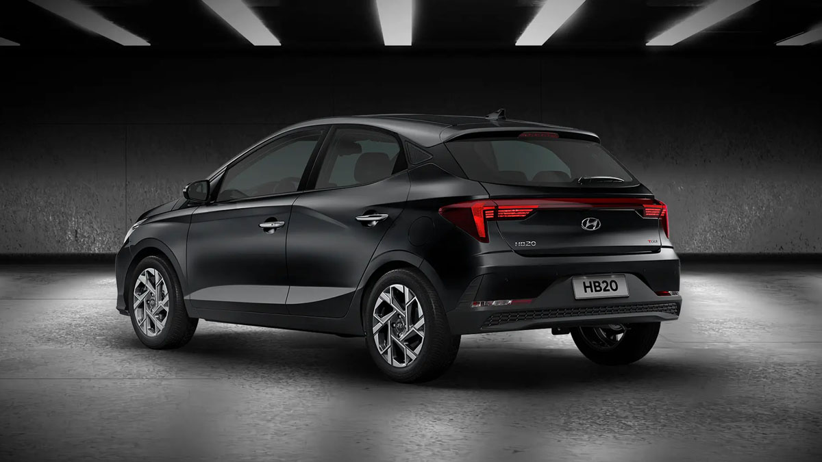 O visual do Hyundai HB20 ajuda a manter o carro entre os queridinhos do público/Divulgação