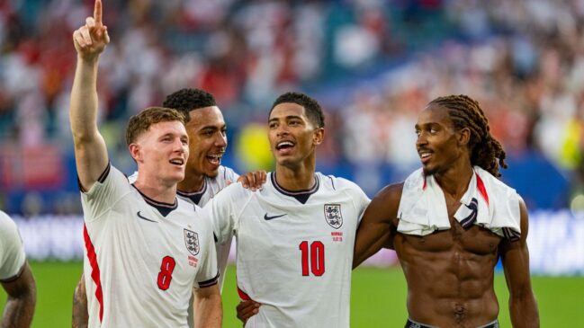 Inglaterra x Noruega, ingleses comemoram classificação na Copa do Mundo