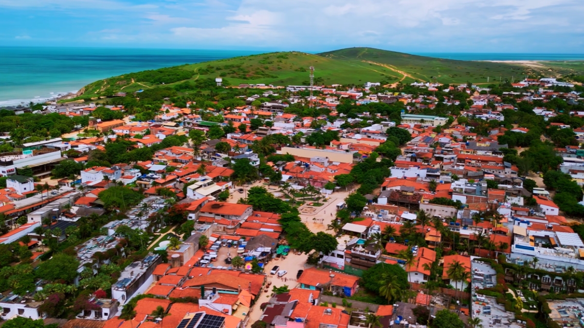 Vila de Jericoacoara, no Ceará