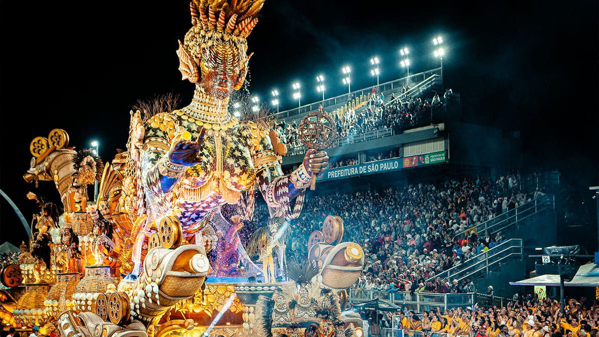 Mocidade Alegre é a atual campeã do Carnaval de São Paulo; agremiação soma 13 títulos no Grupo Especial. Foto: Woody Henrique