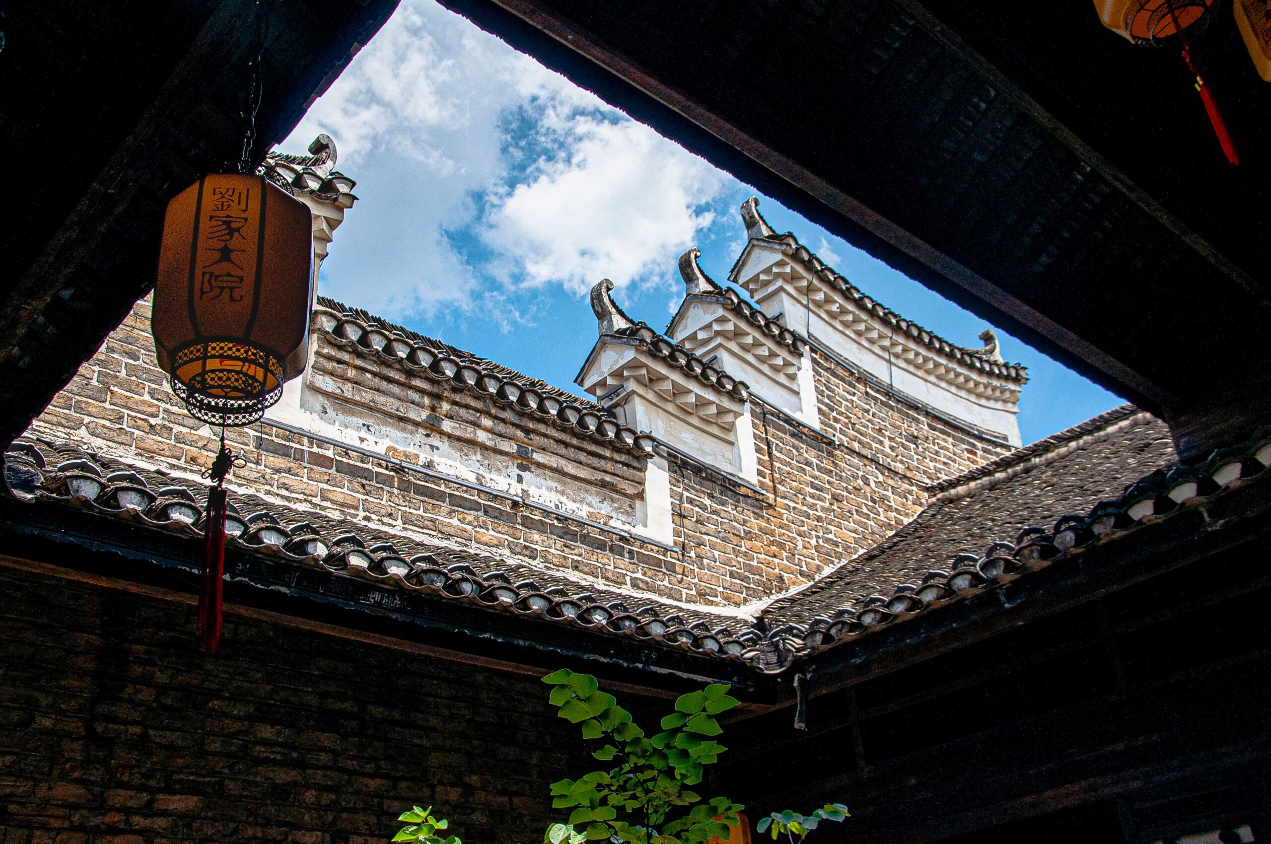 Poços de luz na China