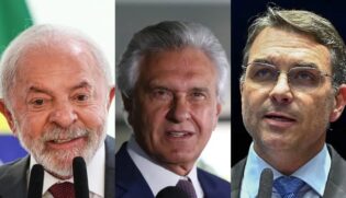 Lula, Ronaldo Caiado e Flávio Bolsonaro /Marcelo Camargo/Agência Brasil /Andressa Anholete/Agência Senado/Andressa Anholete/Agência Senado