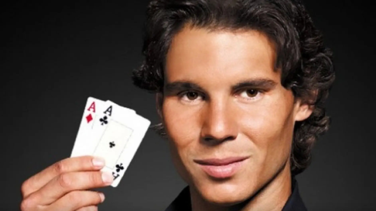 Rafael Nadal encontrou no poker um desafio mental e participou de ações e eventos relacionados ao esporte da mente (Foto: Tennis World Usa)
